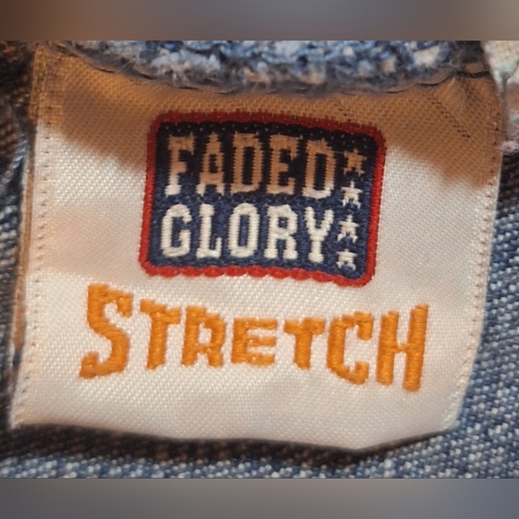 FADED GLORY STRETCH capris Size L (30×20) - Picture 5 of 6